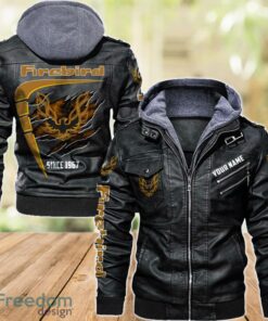 Firebird Pontiac 2D Leather Jacket For Men Custom Name Special Gift Ideas