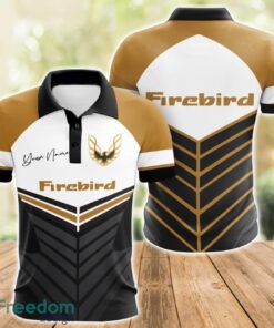 Firebird Pontiac 3D Polo Shirt For Car Lover Golf Fans Gift Polo Shirt Custom Name