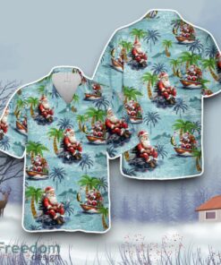 Fishing Christmas Funny Hawaiian Shirt Gift For Christmas