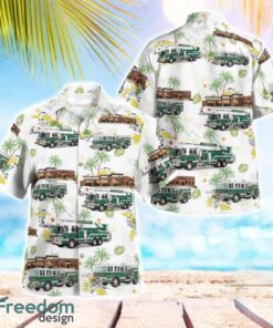 Fitchburg (WI) Fire Department Station Hawaiian Shirt Beach Shirt For Men And Women Product Photo 1