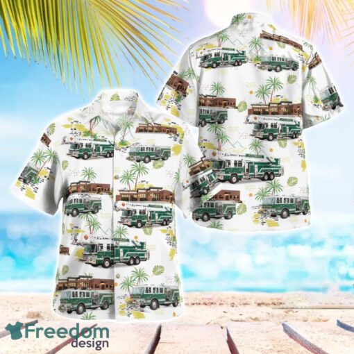 Fitchburg (WI) Fire Department Station Hawaiian Shirt Beach Shirt For Men And Women Product Photo 1