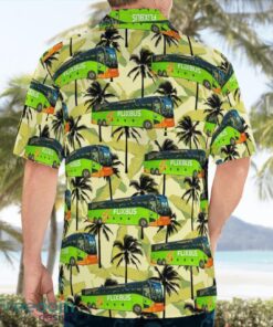 FlixBus Driver USA Aloha Hawaiian Shirt Beach Gift Shirt Product Photo 2