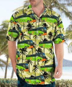 FlixBus Driver USA Aloha Hawaiian Shirt Beach Gift Shirt Product Photo 4