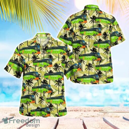 FlixBus Driver USA Aloha Hawaiian Shirt Beach Gift Shirt Product Photo 1