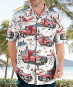 Florida Bay County EMS Christmas Hawaiian Shirt Beach Shirt For Men And Women Product Photo 3