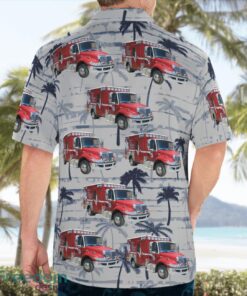 Florida, Bradford County EMS Aloha Hawaiian Shirt Beach Gift Shirt Product Photo 2