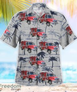 Florida, Bradford County EMS Aloha Hawaiian Shirt Beach Gift Shirt Product Photo 3