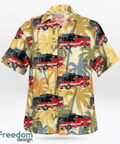 Florida, Broward Sheriff Fire Rescue Hazmat Team Hawaiian Shirt image Florida, Broward Sheriff Fire-Rescue Hazmat Team Hawaiian Shirt Product Photo 3