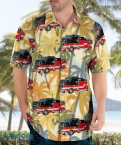Florida, Broward Sheriff Fire Rescue Hazmat Team Hawaiian Shirt image Florida, Broward Sheriff Fire-Rescue Hazmat Team Hawaiian Shirt Product Photo 4