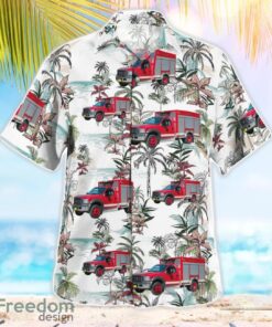 Florida, Charlotte County Fire Department Hazmat 12 Aloha Hawaiian Shirt Beach Gift Shirt Product Photo 3