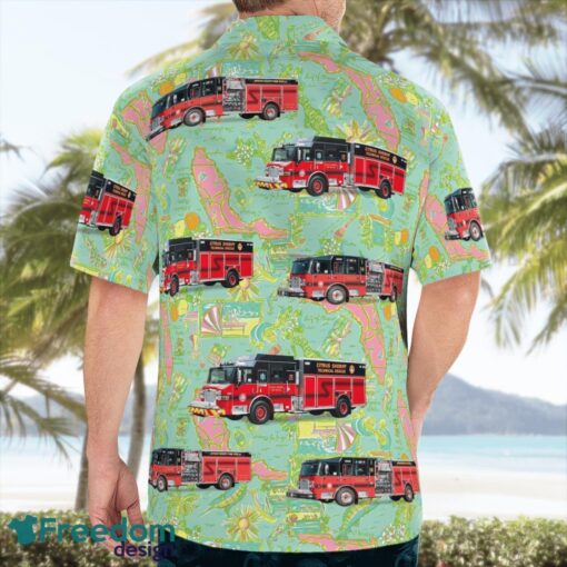 Florida, Citrus County Fire Rescue Hawaiian Shirt Product Photo 2