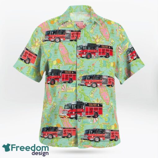 Florida, Citrus County Fire Rescue Hawaiian Shirt Product Photo 3