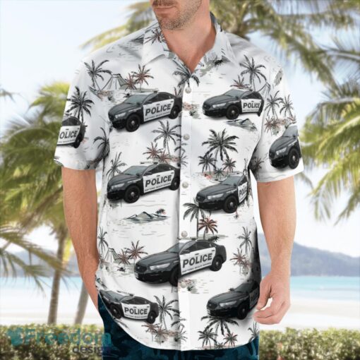 Florida, Daytona Beach Shores Police Department Ford Taurus Police Interceptor Hawaiian Shirt Beach Shirt For Men And Women Product Photo 4