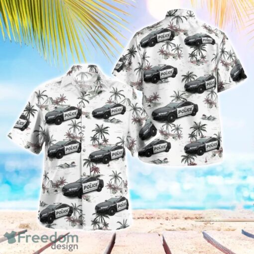 Florida, Daytona Beach Shores Police Department Ford Taurus Police Interceptor Hawaiian Shirt Beach Shirt For Men And Women Product Photo 1