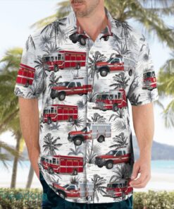 Florida, Delray Beach Fire Rescue Hawaiian Shirt Beach Shirt Summer Holiday Gift Product Photo 4