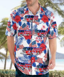 Florida, Dundee Fire Department 4th Of July Hawaiian Shirt Beach Shirt For Men And Women Product Photo 4