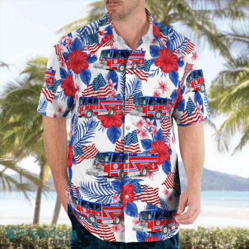 Florida, Dundee Fire Department 4th Of July Hawaiian Shirt Beach Shirt For Men And Women Product Photo 4