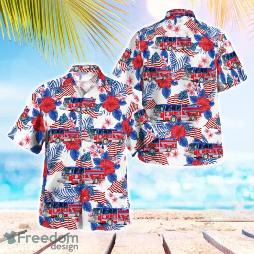 Florida, Dundee Fire Department 4th Of July Hawaiian Shirt Beach Shirt For Men And Women Product Photo 1