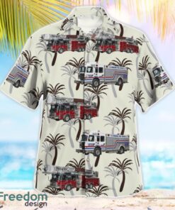 Florida, Dunedin Fire Rescue Aloha Hawaiian Shirt Beach Gift Shirt Product Photo 3