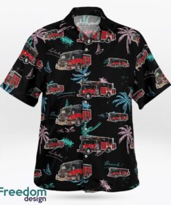 Florida, Eustis Fire Department Hawaiian Shirt Product Photo 2