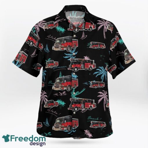 Florida, Eustis Fire Department Hawaiian Shirt Product Photo 2