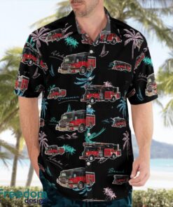 Florida, Eustis Fire Department Hawaiian Shirt Product Photo 3