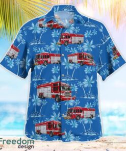 Florida, Fort Lauderdale Fire Rescue Squad Aloha Hawaiian Shirt Beach Gift Shirt Product Photo 3