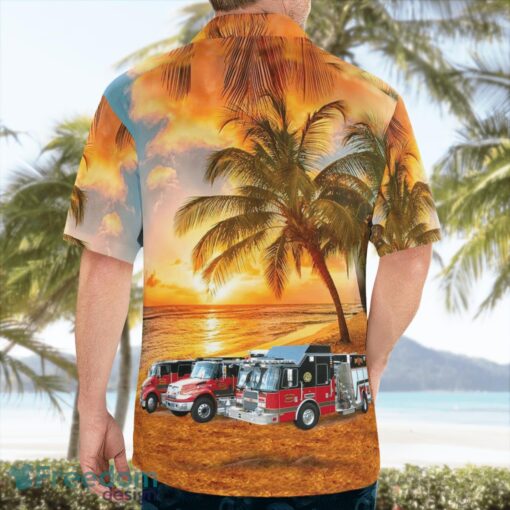 Florida, Fort Myers Shores Fire Protection and Rescue Service District Hawaiian Shirt Beach Shirt For Men And Women Product Photo 2