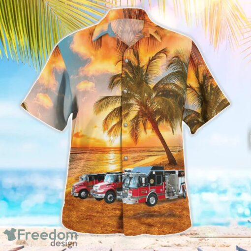 Florida, Fort Myers Shores Fire Protection and Rescue Service District Hawaiian Shirt Beach Shirt For Men And Women Product Photo 3