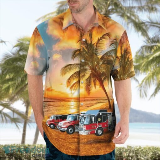 Florida, Fort Myers Shores Fire Protection and Rescue Service District Hawaiian Shirt Beach Shirt For Men And Women Product Photo 4