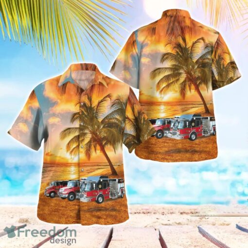 Florida, Fort Myers Shores Fire Protection and Rescue Service District Hawaiian Shirt Beach Shirt For Men And Women Product Photo 1