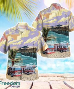 Florida, Fort Walton Beach Fire Department Hawaiian Shirt Beach Shirt For Men And Women