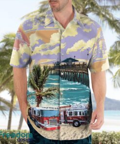 Florida, Fort Walton Beach Fire Department Hawaiian Shirt Beach Shirt For Men And Women Product Photo 4