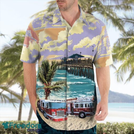 Florida, Fort Walton Beach Fire Department Hawaiian Shirt Beach Shirt For Men And Women Product Photo 4