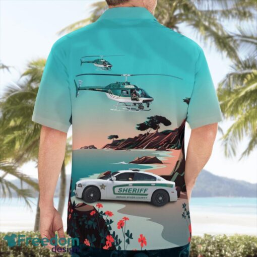 Florida, Indian River County Sheriff Office Aloha Hawaiian Shirt Beach Gift Shirt Product Photo 2