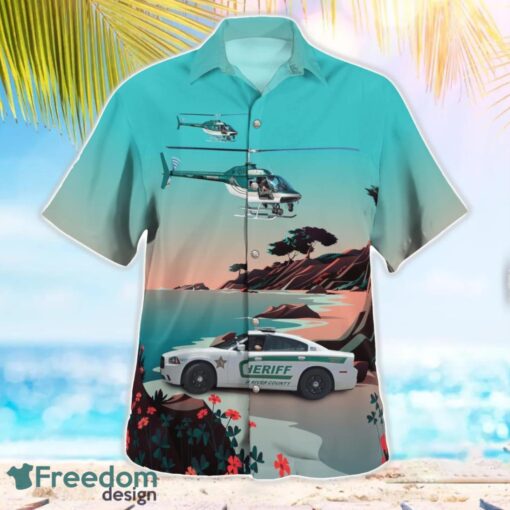 Florida, Indian River County Sheriff Office Aloha Hawaiian Shirt Beach Gift Shirt Product Photo 3