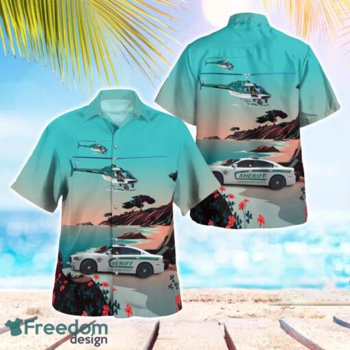 Florida, Indian River County Sheriff Office Aloha Hawaiian Shirt Beach Gift Shirt Product Photo 1