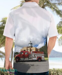 Florida, Inverness Fire Department Hawaiian Shirt Summer Beach Shirt Product Photo 2