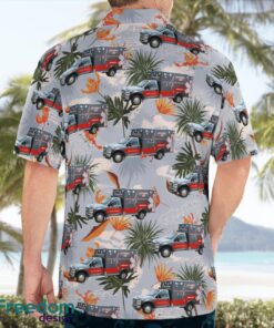 Florida, Levy County EMS Hawaiian Shirt Summer Beach Shirt Product Photo 2