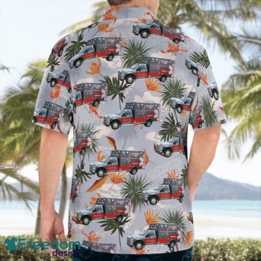 Florida, Levy County EMS Hawaiian Shirt Summer Beach Shirt Product Photo 2