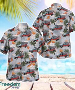 Florida, Levy County EMS Hawaiian Shirt Summer Beach Shirt Product Photo 1