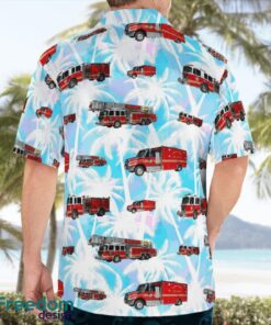 Florida, Nassau County Fire Rescue Hawaiian Shirt Product Photo 2