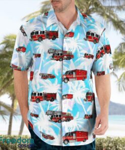 Florida, Nassau County Fire Rescue Hawaiian Shirt Product Photo 4