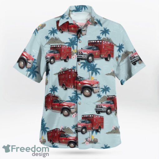 Florida Orlando Fire Department Hawaiian Shirt Product Photo 2