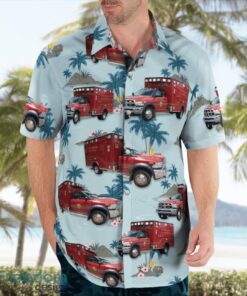 Florida Orlando Fire Department Hawaiian Shirt Product Photo 3