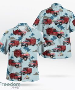 Florida Orlando Fire Department Hawaiian Shirt Product Photo 1