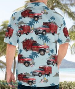 Florida Orlando Fire Department Hawaiian Shirt Product Photo 4