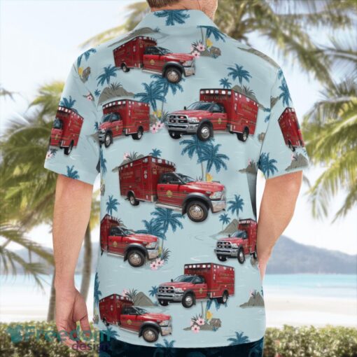 Florida Orlando Fire Department Hawaiian Shirt Product Photo 4