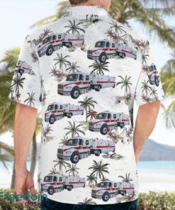 Florida, Pinellas County Hazardous Materials Team Hawaiian Shirt Summer Beach Shirt Product Photo 2