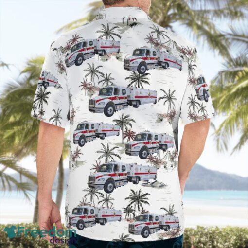 Florida, Pinellas County Hazardous Materials Team Hawaiian Shirt Summer Beach Shirt Product Photo 2